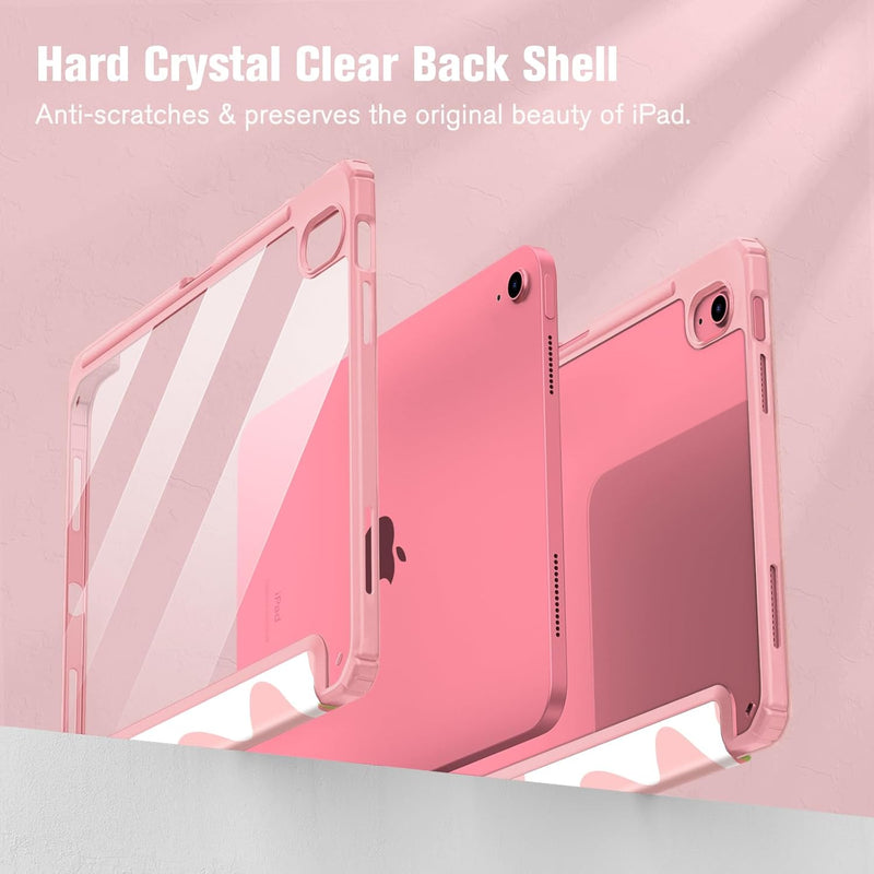 iPad 11th Gen A16 Chip 2025, iPad 10th Gen 10.9" 2022 Hybrid Slim Case w/ Pencil Holder | Fintie