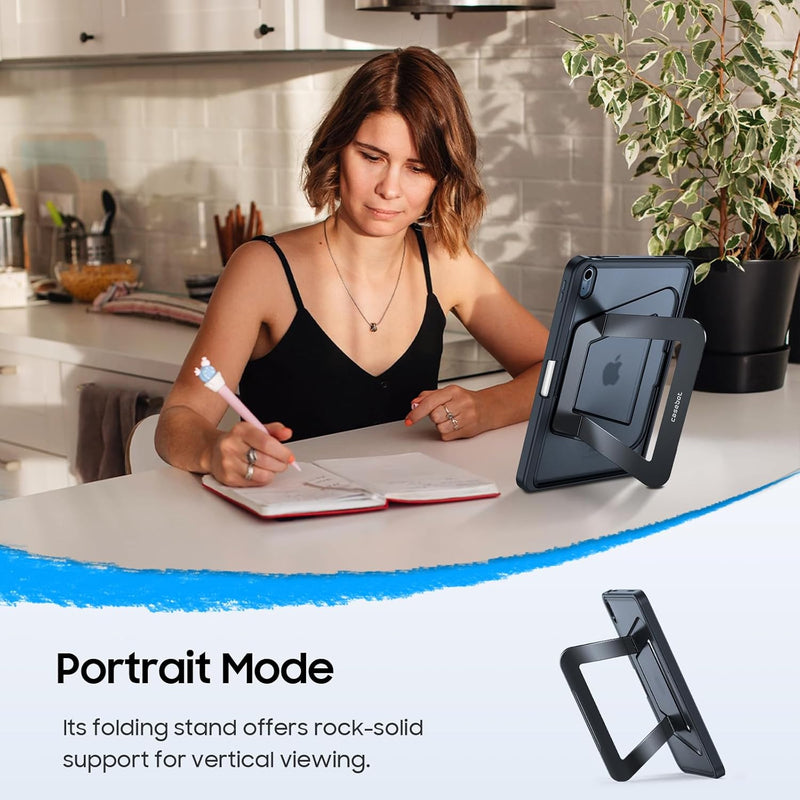 Fintie Shockproof Case for iPad 11th Gen (A16, 2025)/iPad 10th Gen, Slim Frosted Protective Cover with Multi-Angle Stand