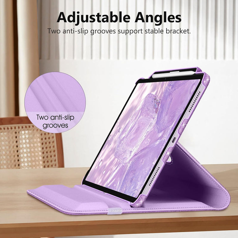 Glittering Swiveling Case for iPad Air 13-inch (M3/M2 Chip) | Fintie