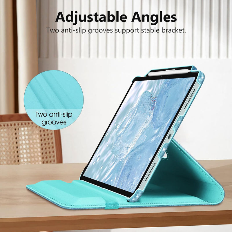 Glittering Swiveling Case for iPad Air 13-inch (M3/M2 Chip) | Fintie