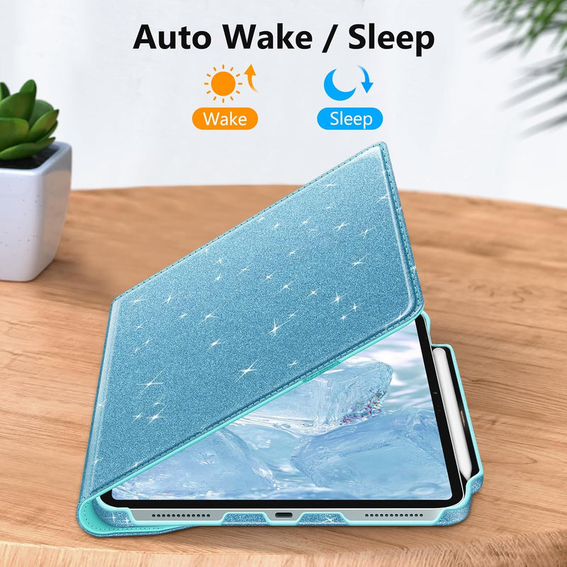 Glittering Swiveling Case for iPad Air 13-inch (M3/M2 Chip) | Fintie