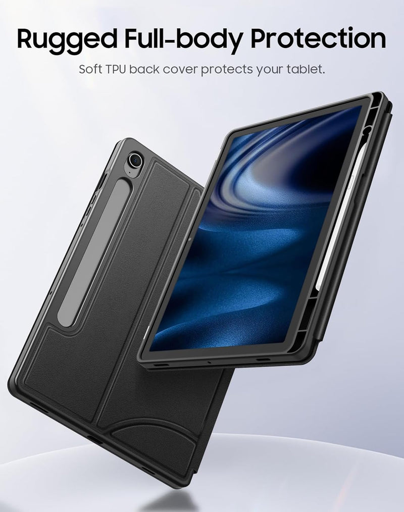 Galaxy Tab S10 FE 10.9" (2025)/Galaxy Tab S9 FE 10.9"/Galaxy Tab S9 11" Multi-Angle Viewing Rugged Case | Fintie