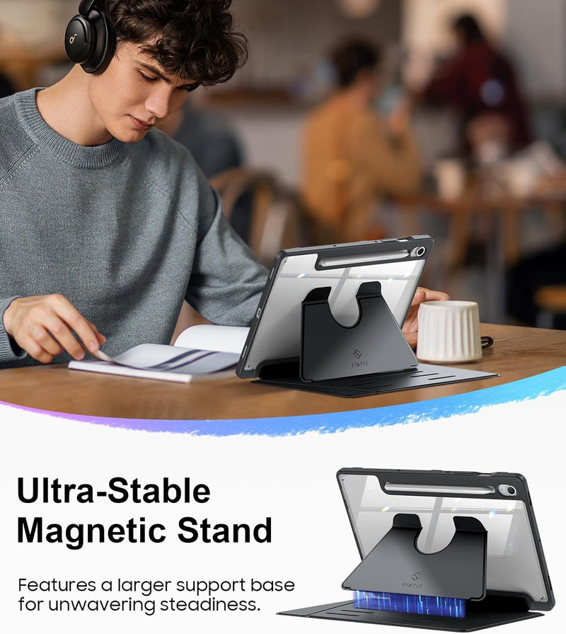 Samsung Galaxy Tab S10 FE/Tab S9 FE 10.9"/ Tab S9 11" Stand Case w/Multiple Stand Angles & S Pen Holder | Fintie