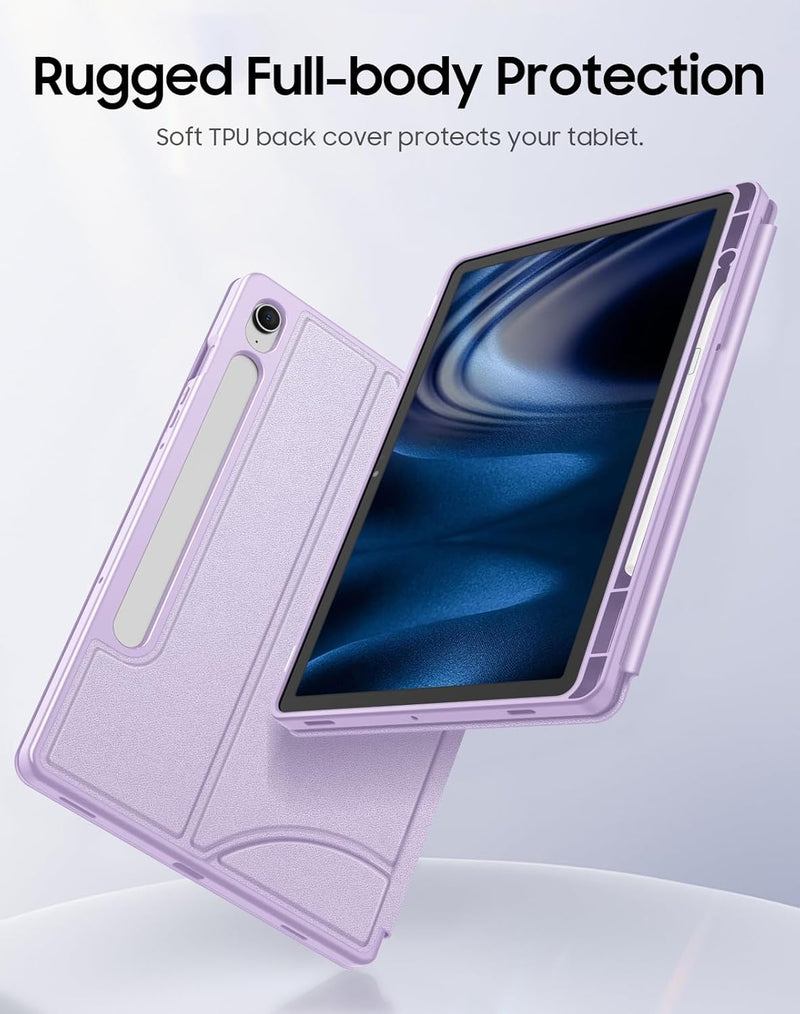 Galaxy Tab S10 FE 10.9" (2025)/Galaxy Tab S9 FE 10.9"/Galaxy Tab S9 11" Multi-Angle Viewing Rugged Case | Fintie