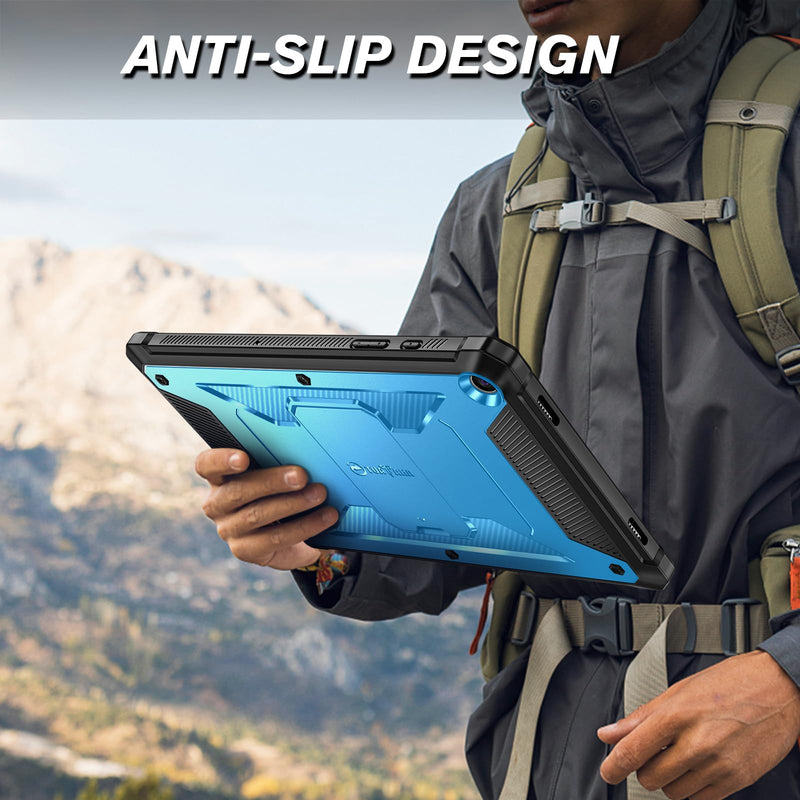 Galaxy Tab A9 Plus 11" Rugged Tuatara Kickstand Case w/ Screen Protector | Fintie