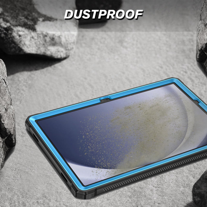 Galaxy Tab A9 Plus 11" Rugged Tuatara Kickstand Case w/ Screen Protector | Fintie