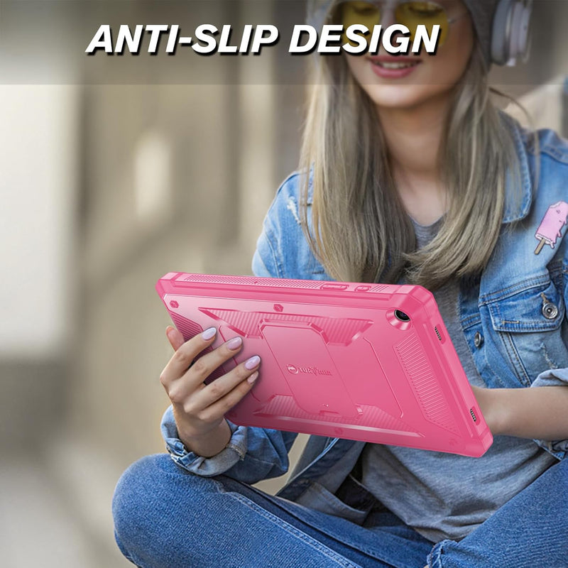 Galaxy Tab A9 Plus 11" Rugged Tuatara Kickstand Case w/ Screen Protector | Fintie