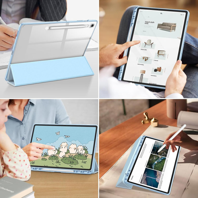 Hybrid Slim Case for Samsung Galaxy Tab S10 FE Plus 13.1-inch (Model SM-X620/SM-X626) | Fintie