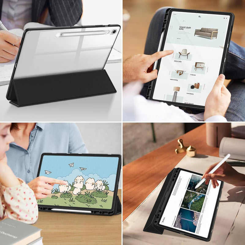 Hybrid Slim Case for Samsung Galaxy Tab S10 FE Plus 13.1-inch (Model SM-X620/SM-X626) | Fintie