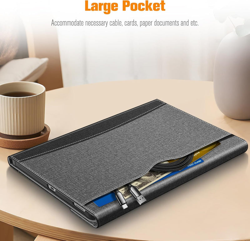 Multiple Angle Portfolio Cover for Galaxy Tab S10 FE Plus 13.1-inch (SM-X620/SM-X626) | Fintie