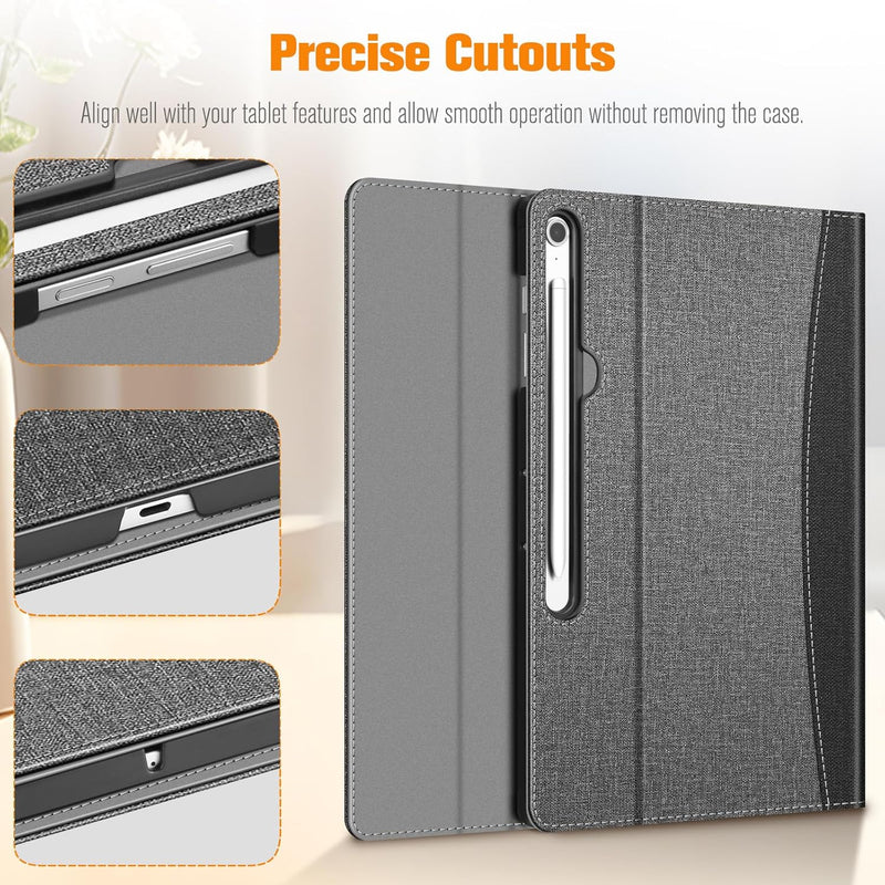 Multiple Angle Portfolio Cover for Galaxy Tab S10 FE Plus 13.1-inch (SM-X620/SM-X626) | Fintie