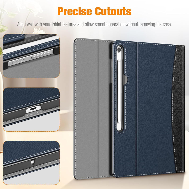 Multiple Angle Portfolio Cover for Galaxy Tab S10 FE Plus 13.1-inch (SM-X620/SM-X626) | Fintie