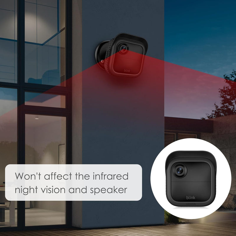 [3 Pack] Silicone Cover for Blink Outdoor 4 (4th Gen) & Blink Outdoor 2K+ Camera (2025), Waterproof Outdoor Camera Cover | Fintie