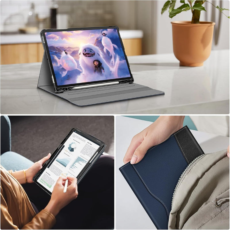 Galaxy Tab S10 FE 10.9" (2025)/Tab S9 FE 10.9"/Tab S9 11" Multi-Angle Case w/ Magnetic Closure | Fintie