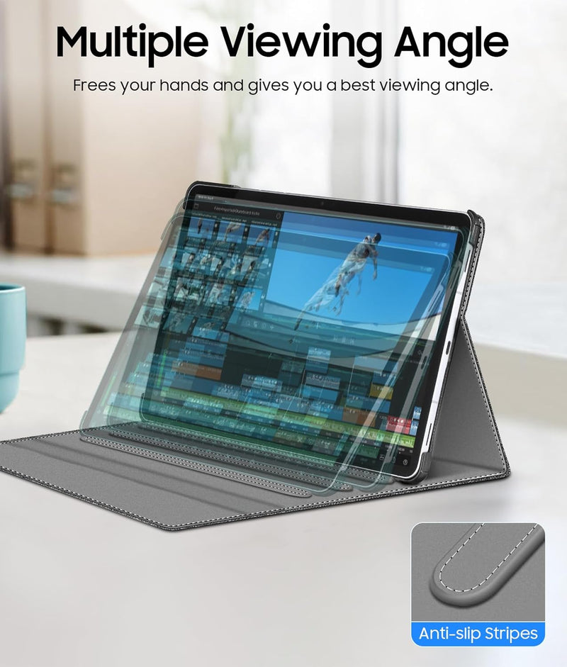 Galaxy Tab S11 5G 11-inch 2025 (SM-X730/SM-X736B) Multi-Angle Case w/ Magnetic Closure | Fintie