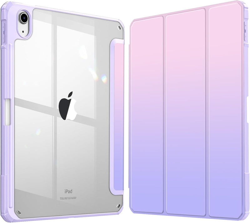 iPad 11th Gen A16 Chip 2025, iPad 10th Gen 10.9" 2022 Hybrid Slim Case w/ Pencil Holder | Fintie