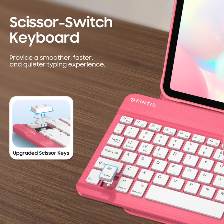 iPad A16 11-inch (2025)/iPad 10th Gen (2022) Backlit Keyboard Case