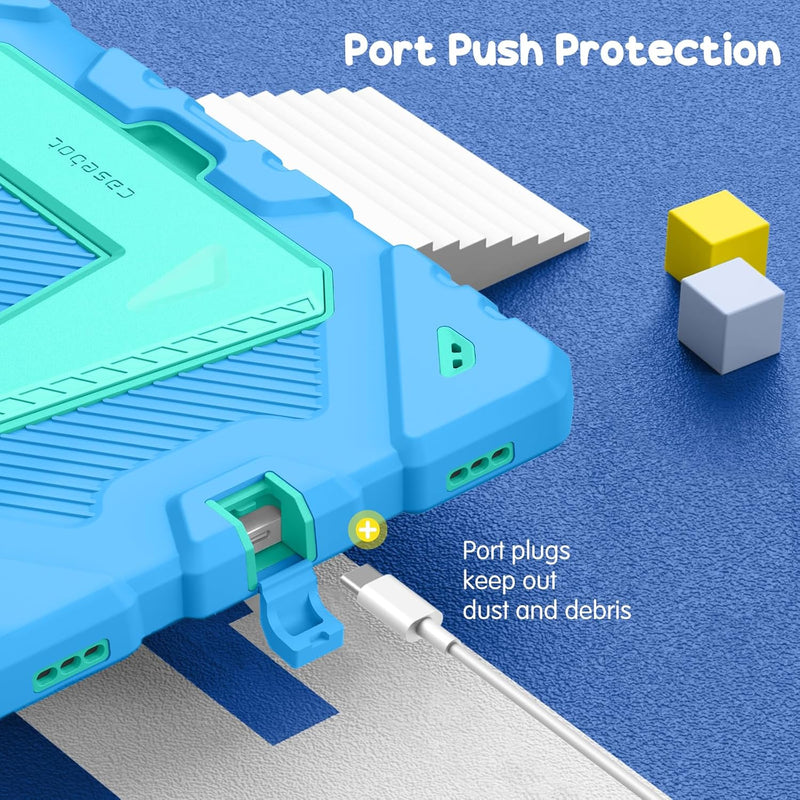 Galaxy Tab S10 Lite 2025/Tab S10 FE 5G 2025/Tab S9 FE 5G/Tab S9 11-inch Kid-Friendly Case with Kickstand | Fintie
