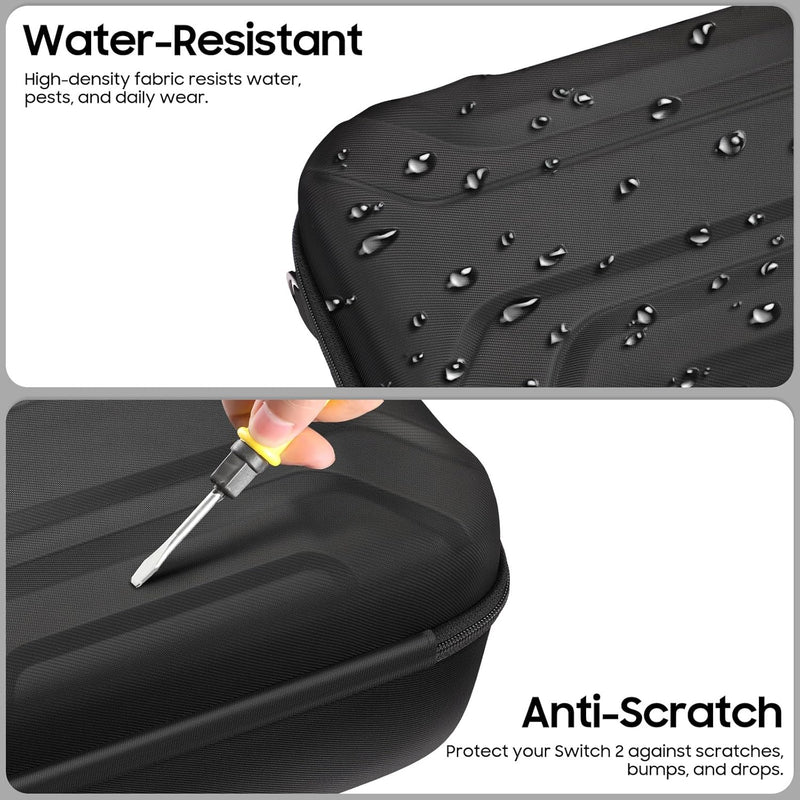 Fintie Storage Case for Nintendo Switch 2 (2025), All-in-1 Travel Carrying Case for Gaming Accessories
