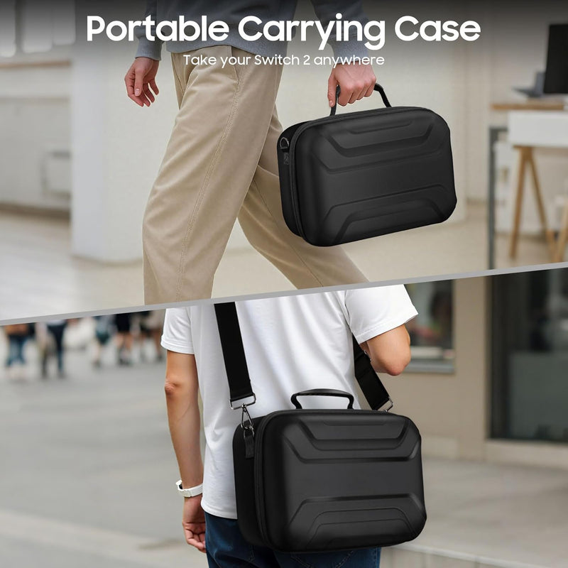 Fintie Storage Case for Nintendo Switch 2 (2025), All-in-1 Travel Carrying Case for Gaming Accessories
