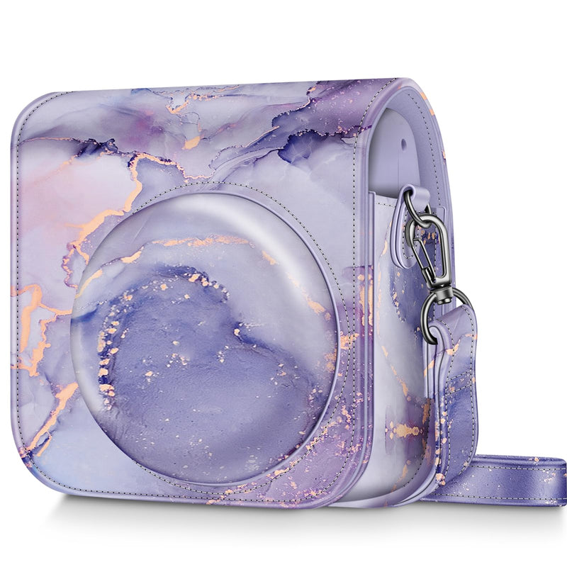 Fujifilm Instax Mini SE Instant Camera Protective Case, Vegan Leather Camera Bag | Fintie