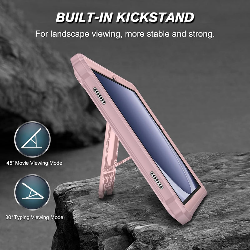 Galaxy Tab A9 Plus 11" Rugged Tuatara Kickstand Case w/ Screen Protector | Fintie