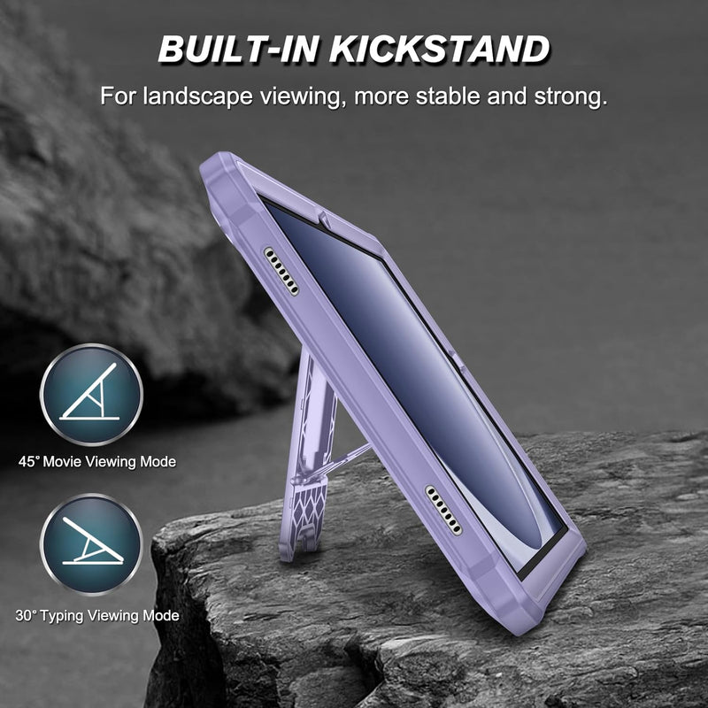 Galaxy Tab A9 Plus 11" Rugged Tuatara Kickstand Case w/ Screen Protector | Fintie