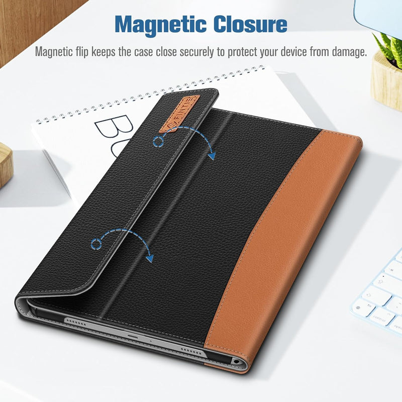 Galaxy Tab A9 Plus/A9+ 11-Inch 2023 Multiple Angle Portfolio Business Cover with Pocket | Fintie