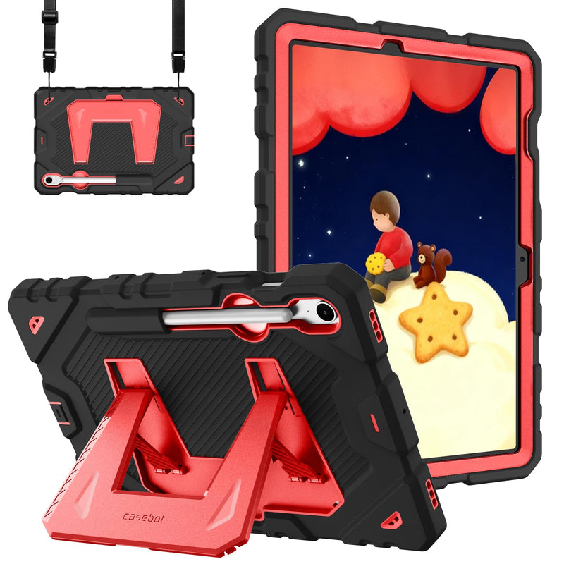 Galaxy Tab S10 Lite 2025/Tab S10 FE 5G 2025/Tab S9 FE 5G/Tab S9 11-inch Kid-Friendly Case with Kickstand | Fintie