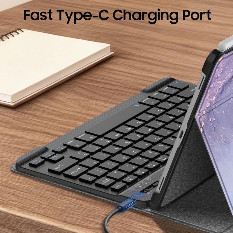 Keyboard Case for Samsung Galaxy Tab S11 5G 11" 2025 (SM-X730/SM-X736B) | Fintie