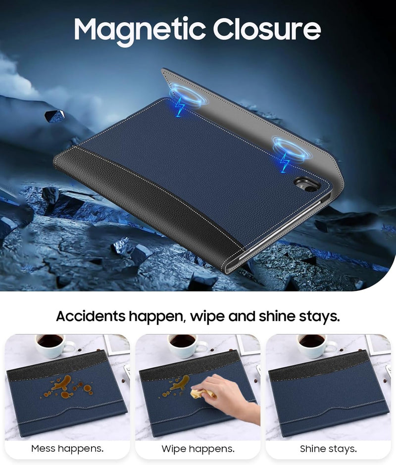 Galaxy Tab S11 5G 11-inch 2025 (SM-X730/SM-X736B) Multi-Angle Case w/ Magnetic Closure | Fintie