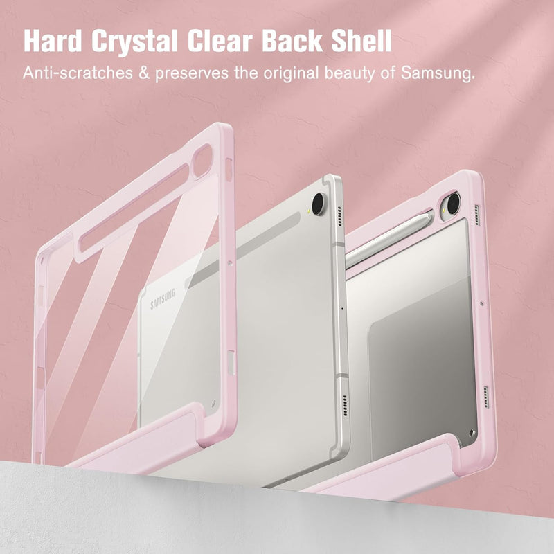 Galaxy Tab S10 FE/Tab S9 FE 10.9"/Tab S9 11" Hybrid Slim Case w/ Pencil Holder | Fintie