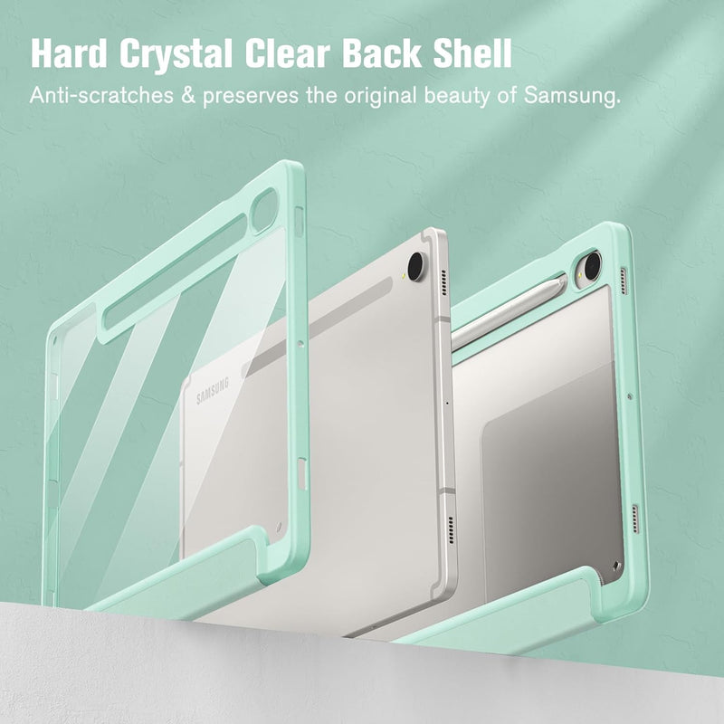 Galaxy Tab S10 FE/Tab S9 FE 10.9"/Tab S9 11" Hybrid Slim Case w/ Pencil Holder | Fintie