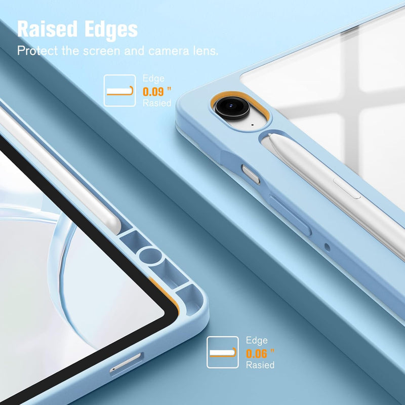 Galaxy Tab S10 FE/Tab S9 FE 10.9"/Tab S9 11" Hybrid Slim Case w/ Pencil Holder | Fintie