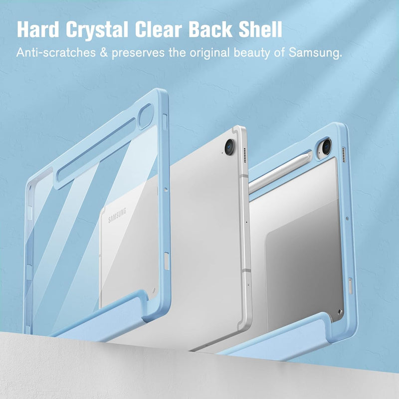 Galaxy Tab S10 FE/Tab S9 FE 10.9"/Tab S9 11" Hybrid Slim Case w/ Pencil Holder | Fintie