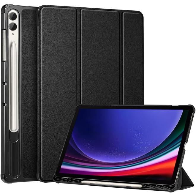 Galaxy Tab S10 Plus (2024)/ Tab S9 Plus (2023) Tri-Fold Slim Case w/ S Pen Holder | Fintie