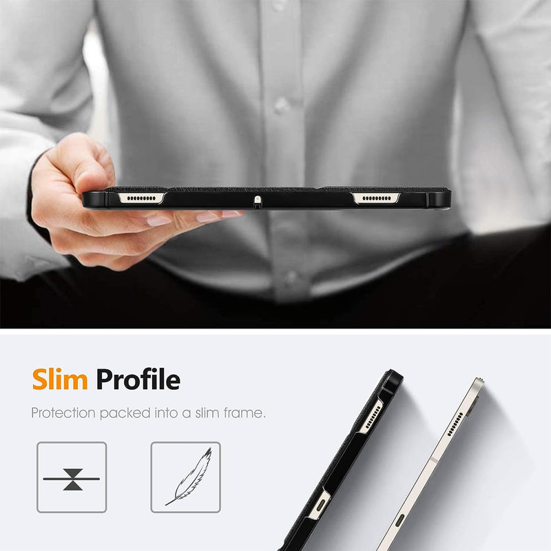 Galaxy Tab S10 Plus (2024)/ Tab S9 Plus (2023) Tri-Fold Slim Case w/ S Pen Holder | Fintie