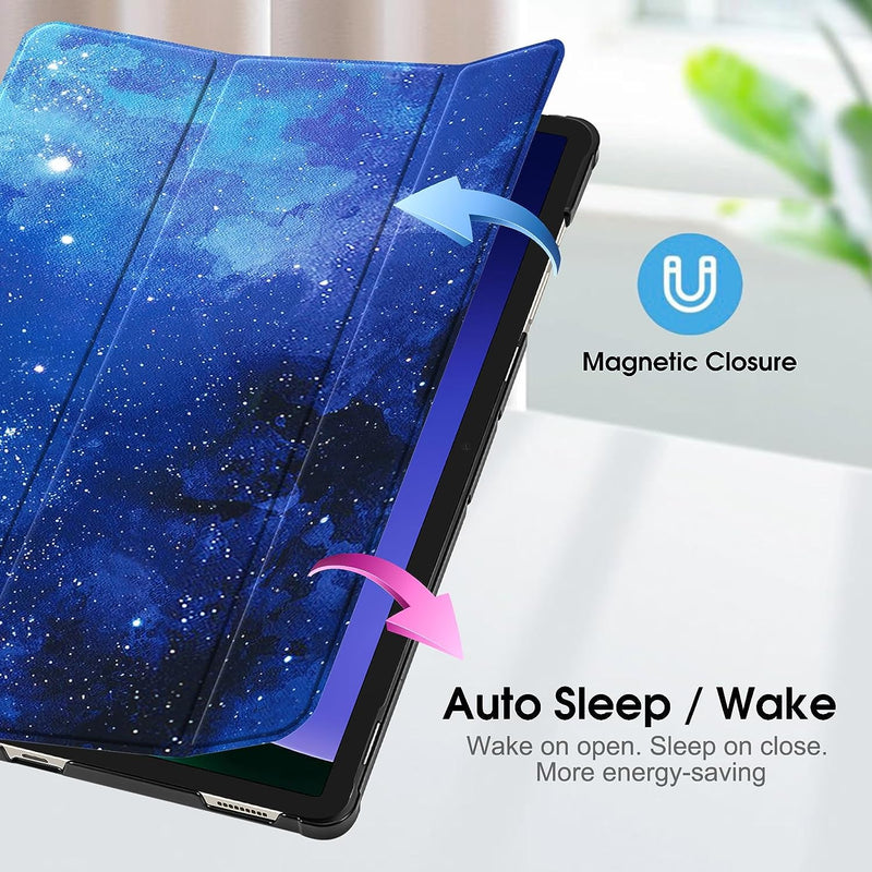 Galaxy Tab S10 Plus (2024)/ Tab S9 Plus (2023) Tri-Fold Slim Case w/ S Pen Holder | Fintie