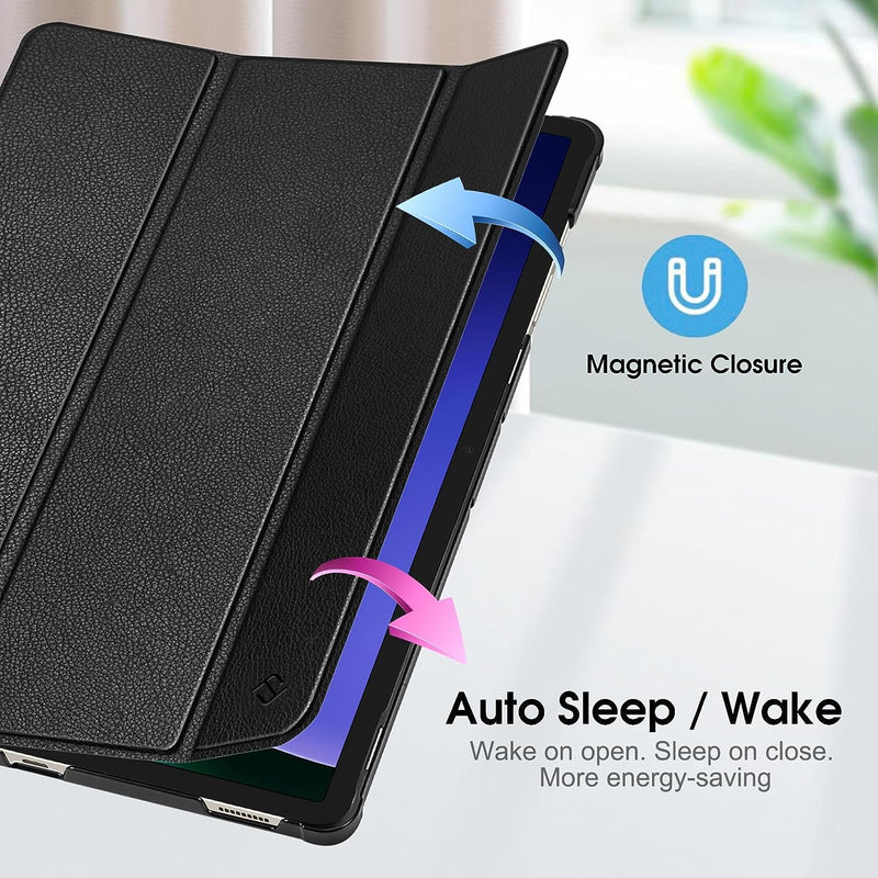 Galaxy Tab S10 Plus (2024)/ Tab S9 Plus (2023) Tri-Fold Slim Case w/ S Pen Holder | Fintie