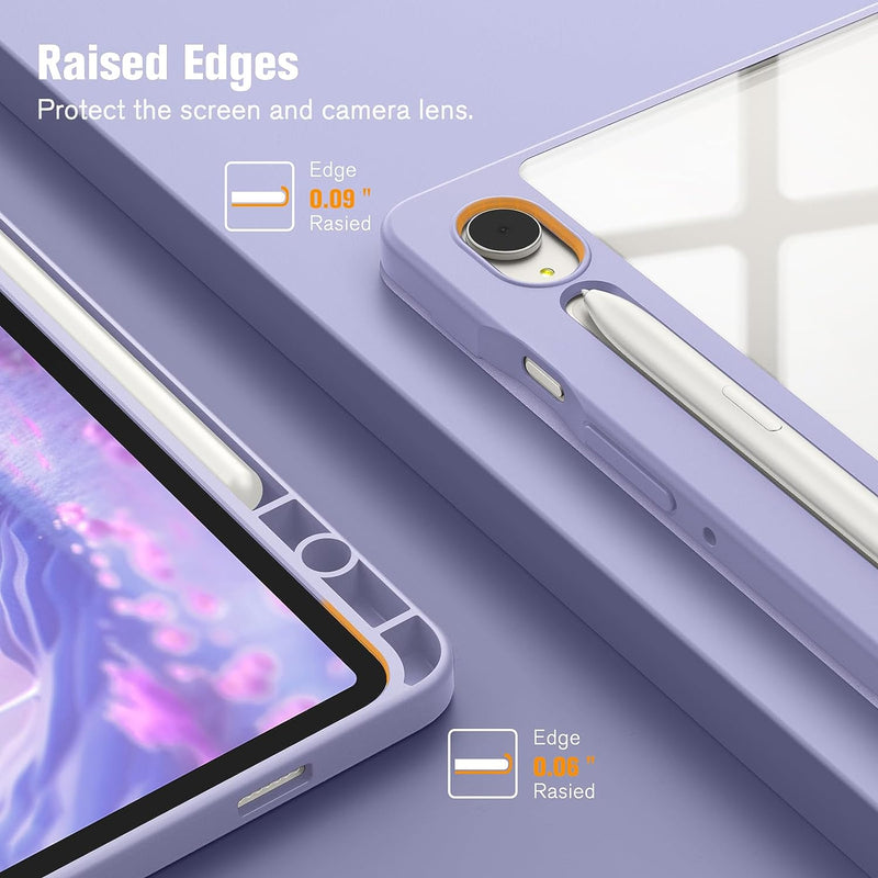 Galaxy Tab S10 FE/Tab S9 FE 10.9"/Tab S9 11" Hybrid Slim Case w/ Pencil Holder | Fintie