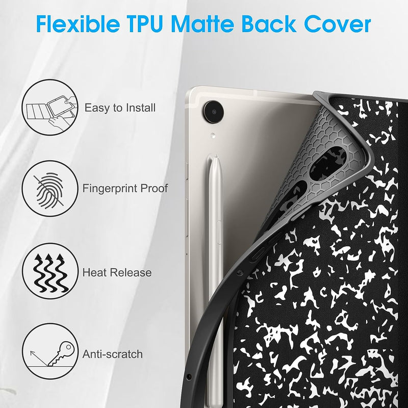 Galaxy Tab S10 FE 10.9" 2025/ Galaxy Tab S9 FE 10.9"/Tab S9 11" Slim Case with Soft TPU Back Cover | Fintie