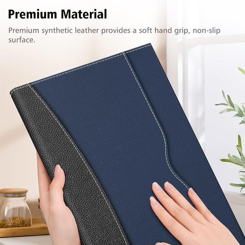 Galaxy Tab S10 Ultra, Tab S9 Ultra 14.6-inch Multiple Angle Portfolio Cover w/ Magnetic Closure | Fintie