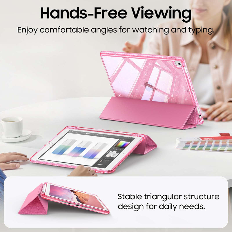 Slim Glittering Case for iPad 9th Gen, iPad 8th/7th Gen (10.2-inch) | Fintie