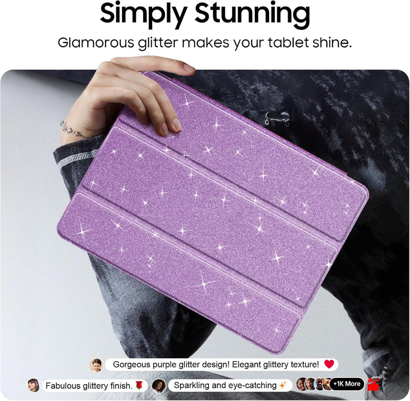 Slim Glittering Case for iPad 9th Gen, iPad 8th/7th Gen (10.2-inch) | Fintie