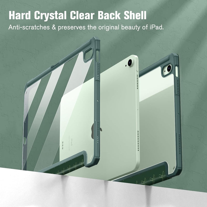 ipad air m2 11 inch case in dark green