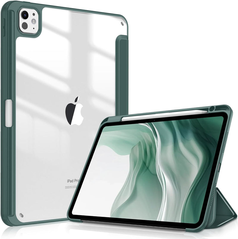 2024 ipad pro 11 case in midnight green