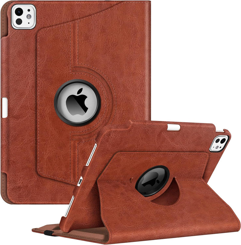 iPad Pro 11-inch 2024 (M4 chip) 360-Degree Swiveling Stand Case | Fintie