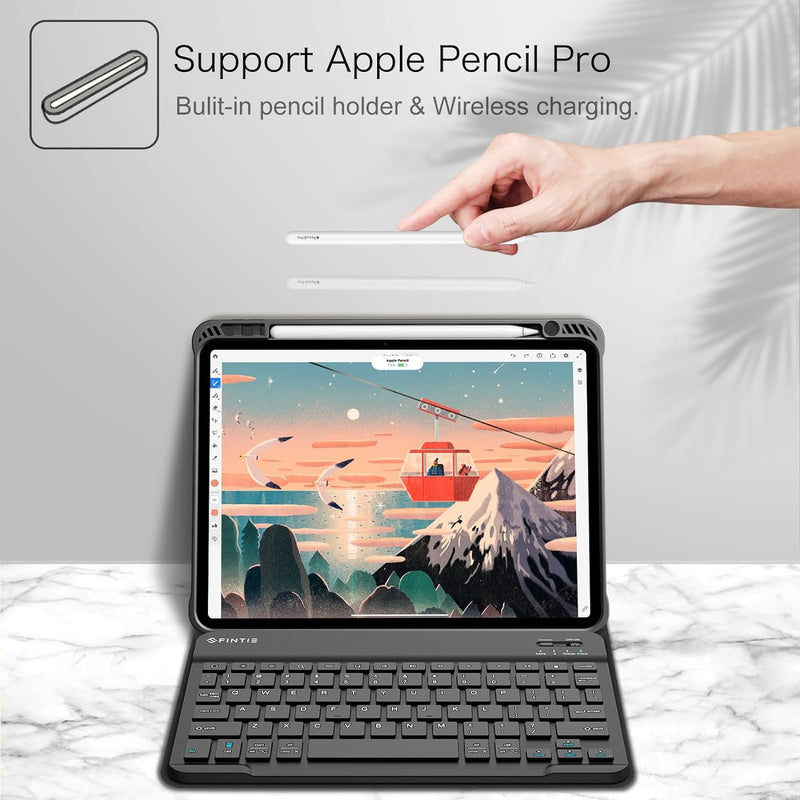 iPad Pro 11" 2024 (M4 chip) Keyboard Case | Fintie