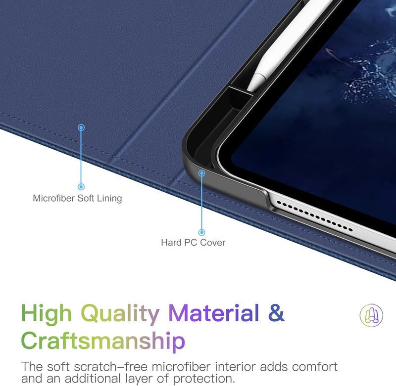 ipad pro 11 m4 2024 case made with synthetic leather