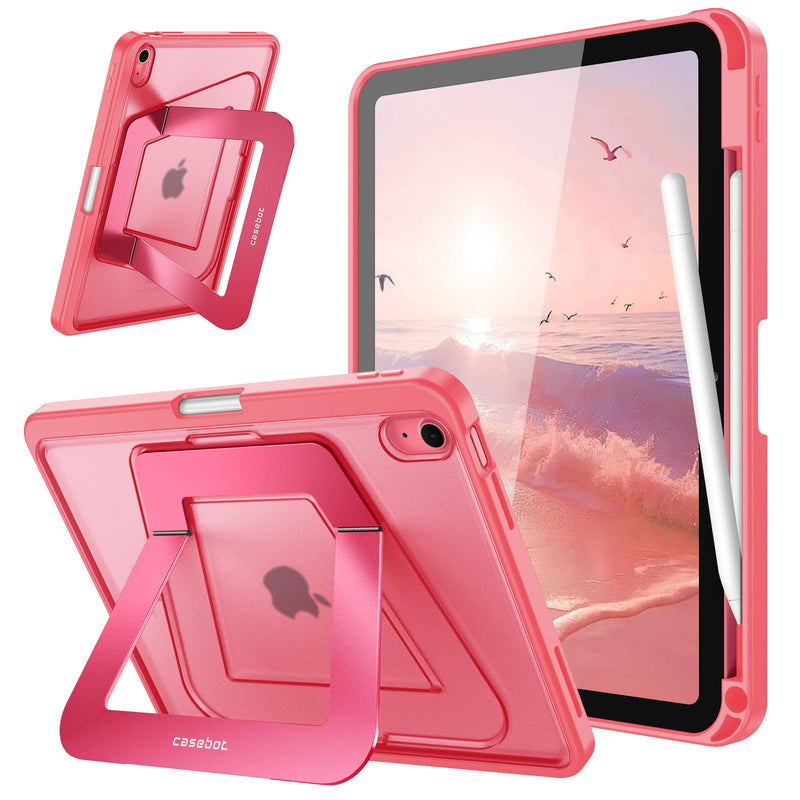 Fintie Shockproof Case for iPad 11th Gen (A16, 2025)/iPad 10th Gen, Slim Frosted Protective Cover with Multi-Angle Stand